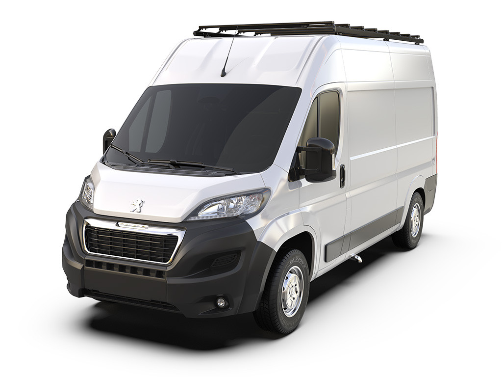 Peugeot Boxer (L2H2/136in WB/High Roof) (2014-Current) Slimpro Van Rack Kit - av Front Runner
