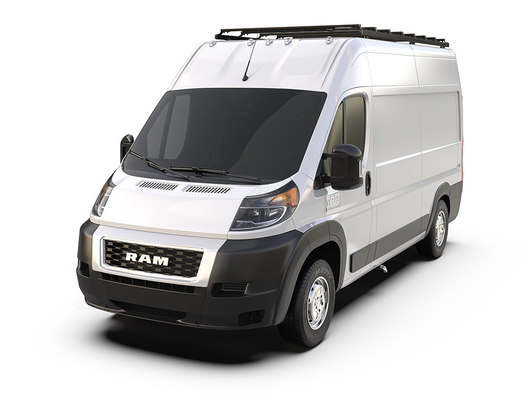 RAM Pro Master 1500 (136in WB/High Roof) (2014-Current) Slimpro Van Rack Kit - av Front Runner
