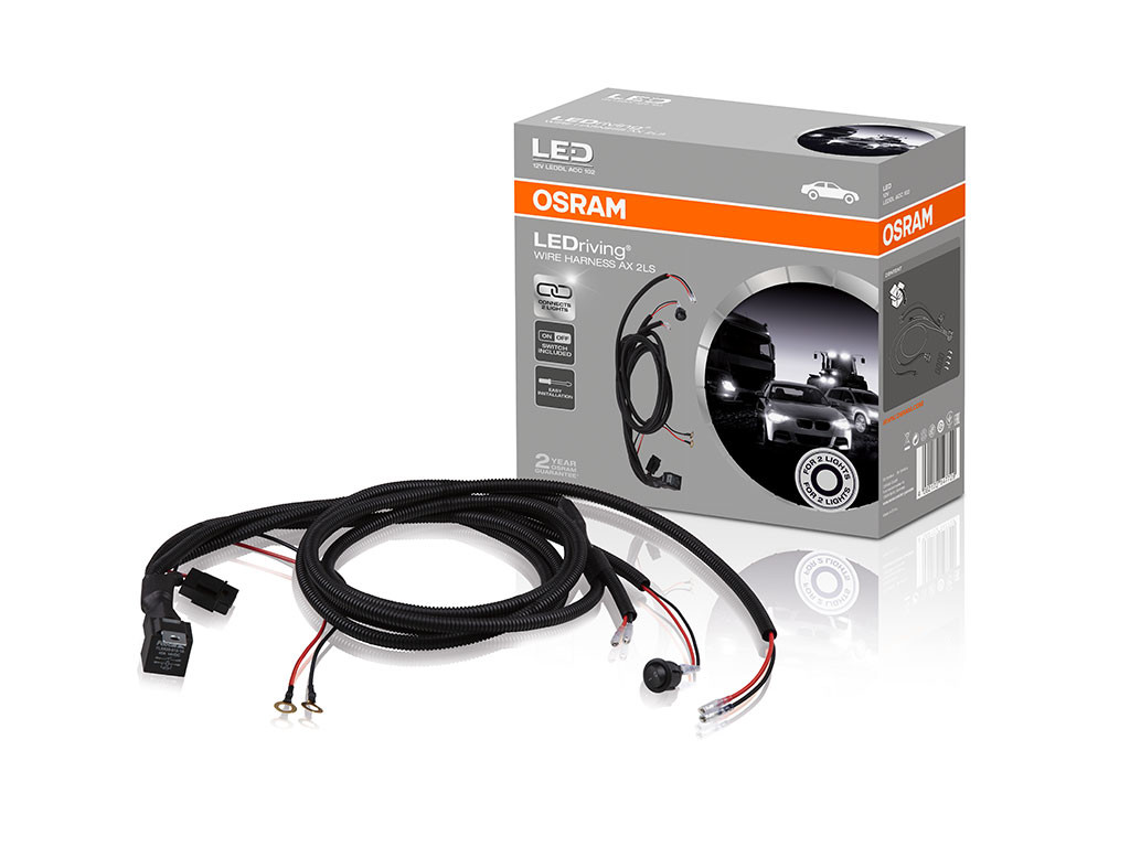 LED Light Bar Wire Harness AX 2LS - från Osram