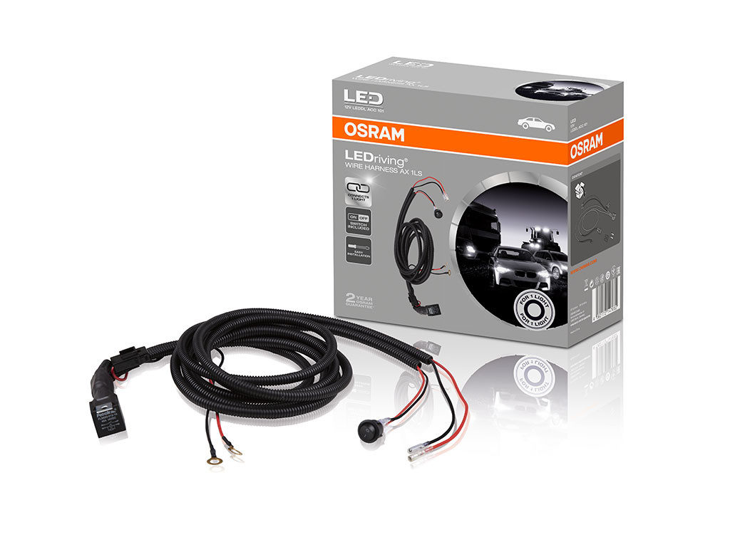 LED Light Bar Wire Harness AX 1LS - från Osram