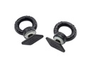 Black Tie Down Rings / Eye Bolts for Tracks - av Front Runner
