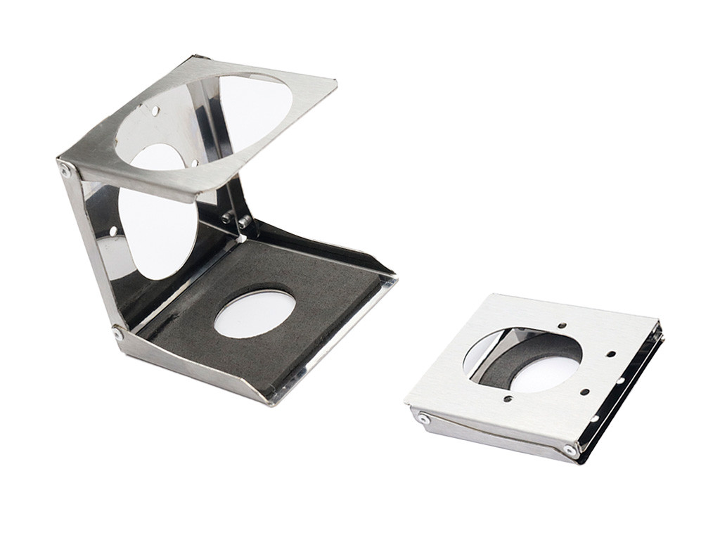 Hopfällbar kopphållare i rostfritt stål - av Front Runner