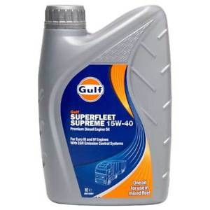 GULF SUPERFLEET SUFöreME 15W40, 1L
