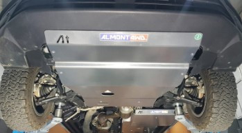 Skidplate For Engine, Radiator, Front Differential And Steering Gear.