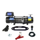 Husar vinch, 13000 lbs, syntetiskt rep, 12 V