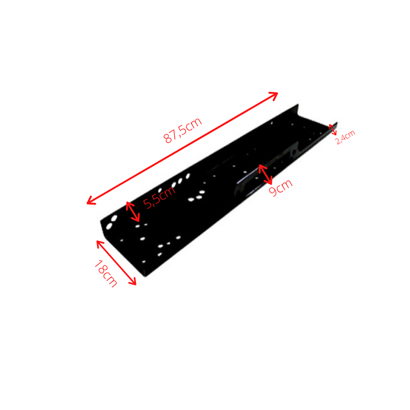 Winch Mounting Plate, 8000 - 13000 lb