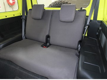 Back Seat Cover, Gray