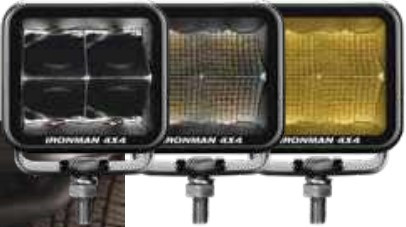 Ironman 20 W Cube Flood Beam LED Light, 70 x 64mm, Red
