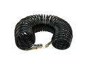 35 Ft. Black Braided Coil Hose
