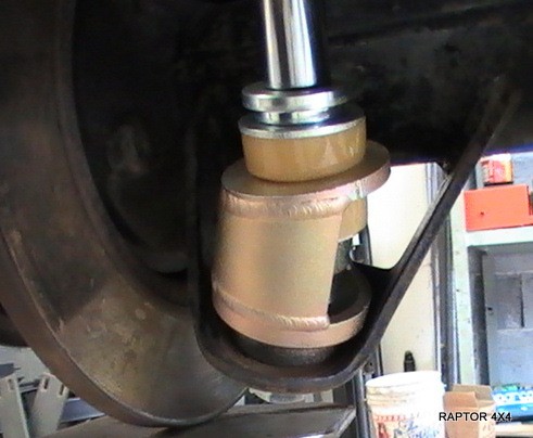 Bak dämpare +5cm höjnings bromsTS W ANGLE par, Land Rover