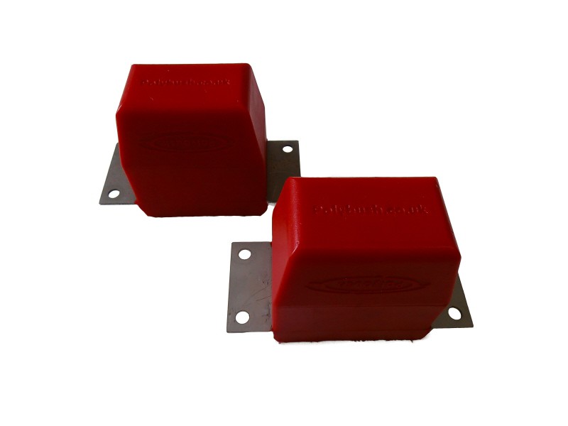HD Genomslagsgummi fram, +4cm, par