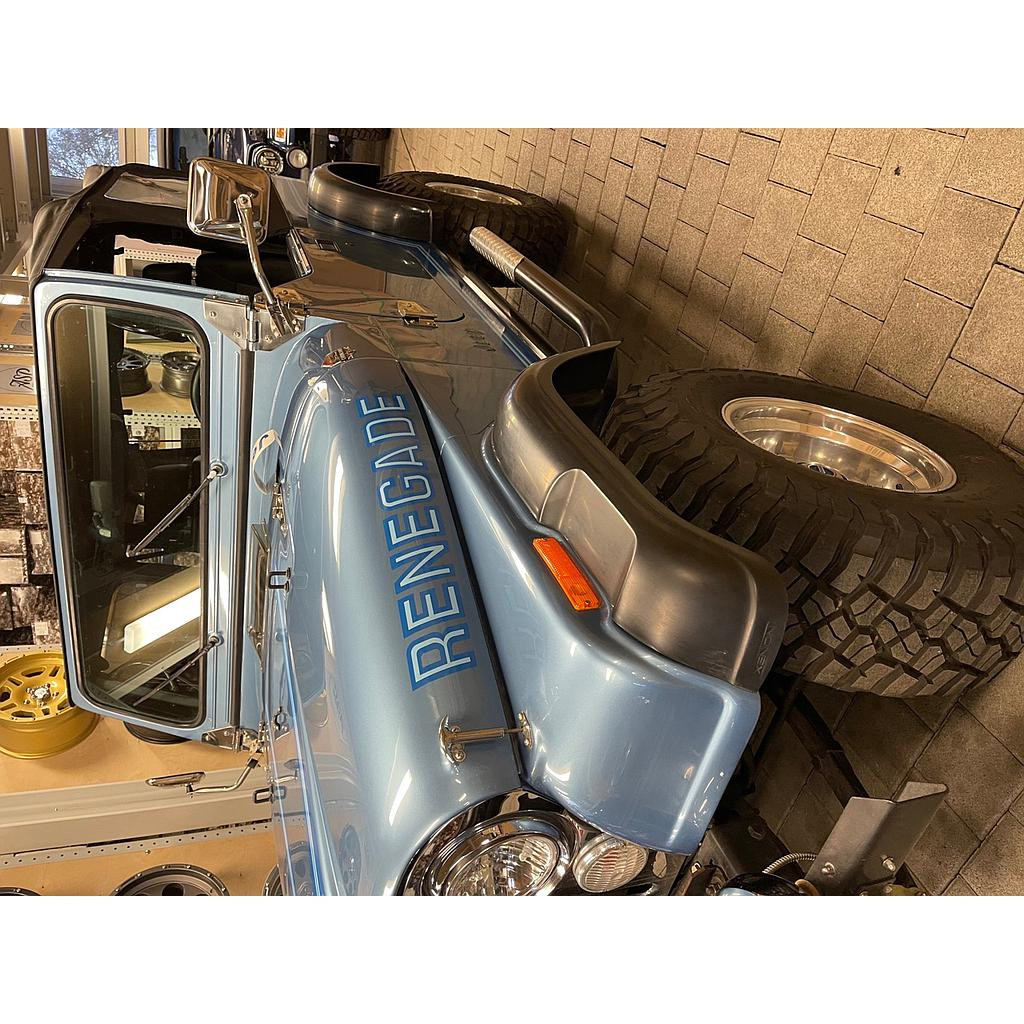 Jeep CJ7 skärmbreddare 12cm