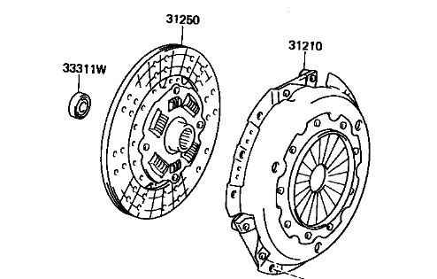 Clutch - complete kit