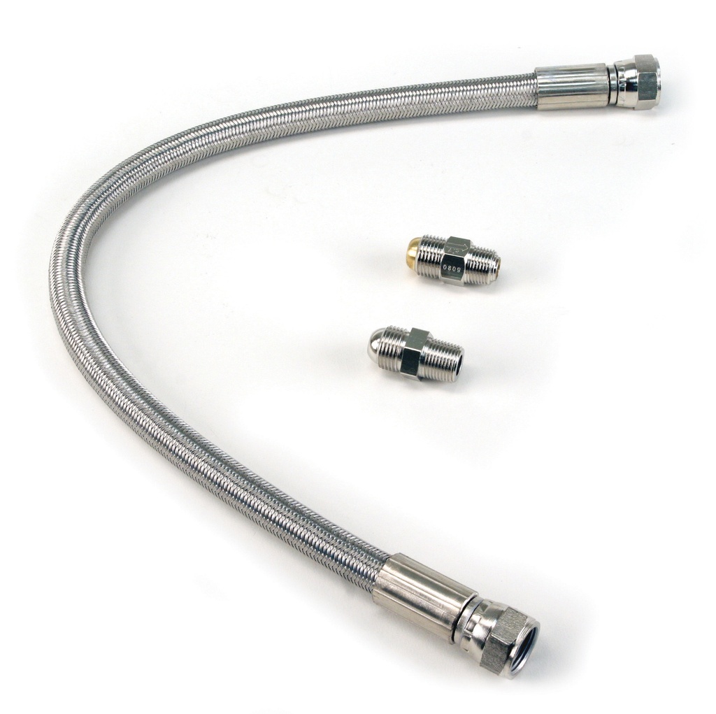 24” SST Braided PTFE Leader Hose