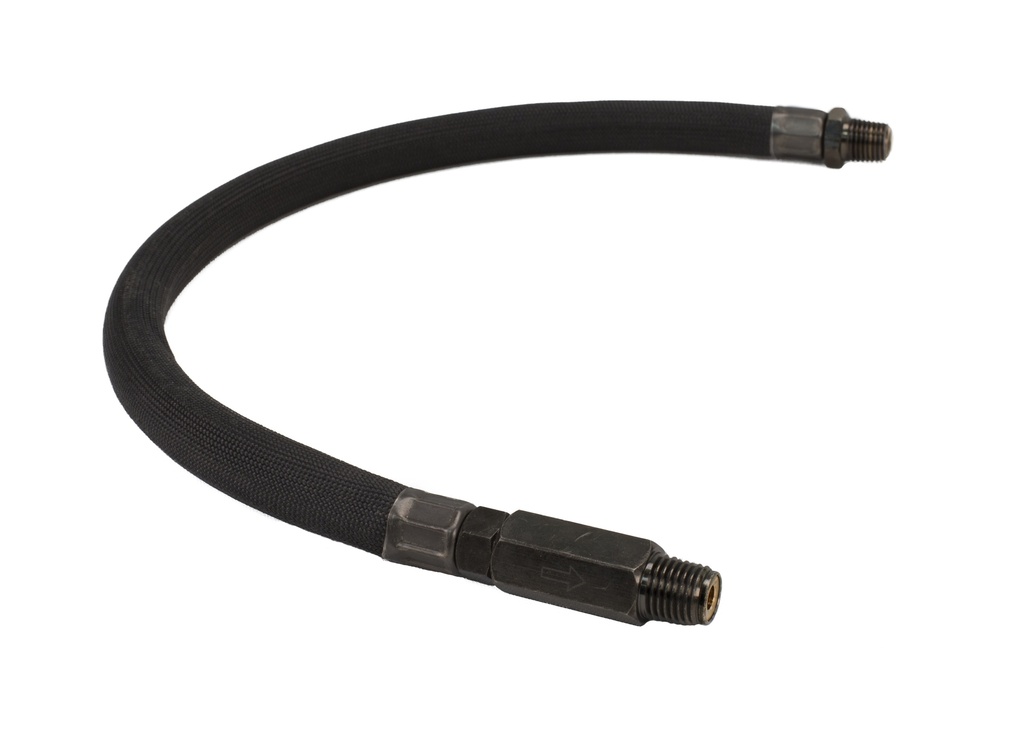 24" by 3/8" S.S. Leader Hose