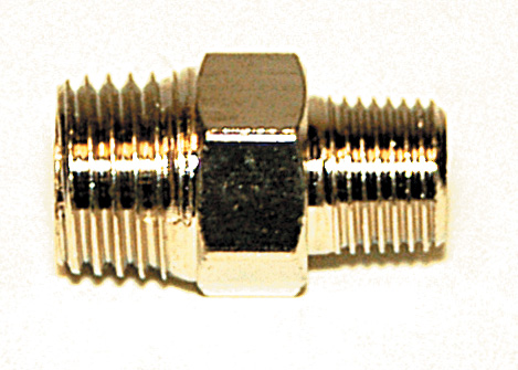 Reducer (1/4" M to 1/8" M, NPT)