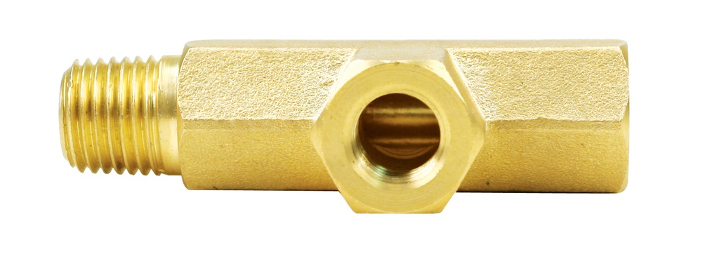 1/4"M x 1/4"F x 1/4"F, NPT, T-Fitting