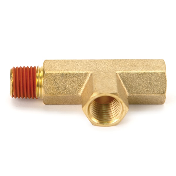 1/4" M x 1/4" F x 1/4" F