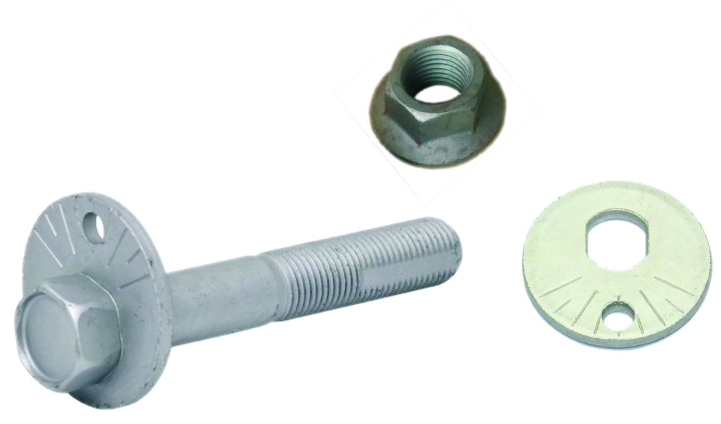 Adjustable Bolt, washer and nut for suspension, Suzuki