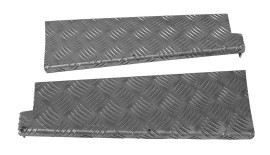 CORNER PROTECTOR CHEQUER PLATE 3 MM-BLACK