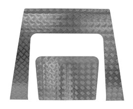 BONNET CHEQUER PLATE 3 MM PUMA