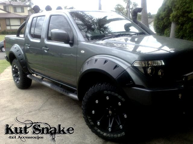 Skärmbreddare, Nissan  navara  D40 - Endast Fram