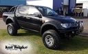 Skärmbreddare MITSUBISHI L200 06- 75mm