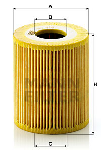 olje filter (Mann)