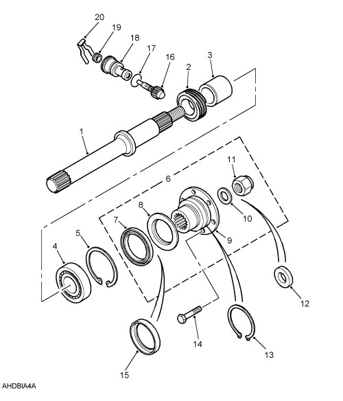 Växellådan lager- Kit LT230, Land Rover