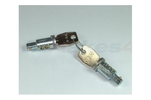Lock cylinder and Keys 2pc. Defender 87-02