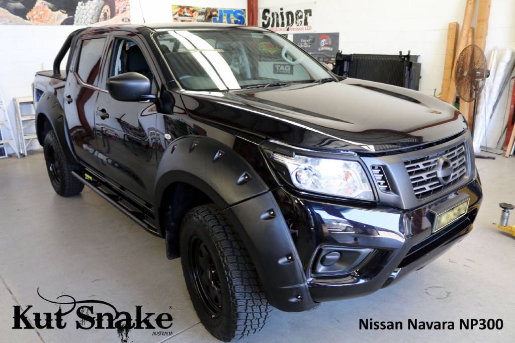Fender flares, Nissan navara D23/NP300 AD BLUE 85mm