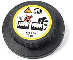 Paisuntasäiliön korkki