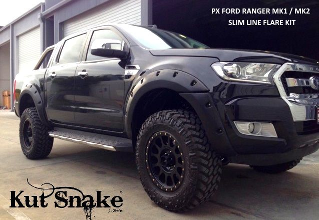 Ford Ranger PX2 and PX3 40mm fender flares