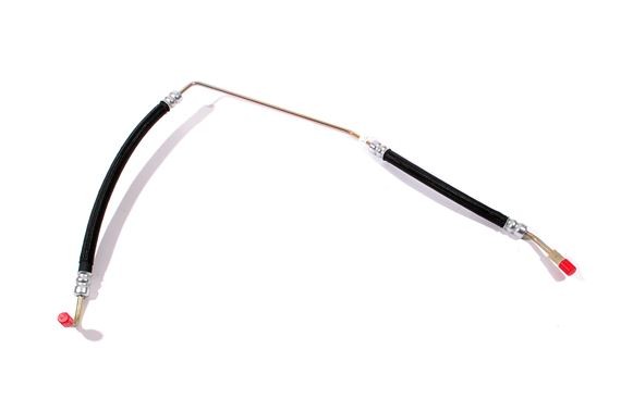 Ohjaustehostajan letku, tehostajan ja pumpun väl. Land Rover 300Tdi