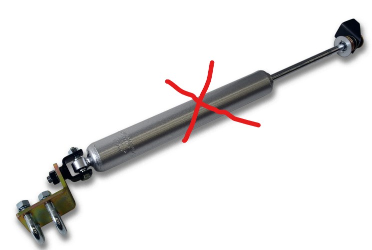 CONVERSION KIT STEERING DAMPER DISCO I