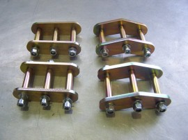 SHACKLE KIT SAMURAI +1" SUZUKI