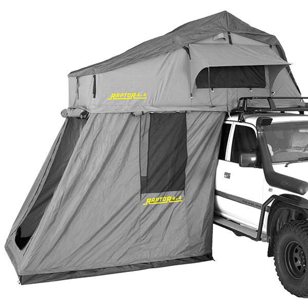 Kattoteltta  RAPTOR 4X4 Extended . Alateltalla
