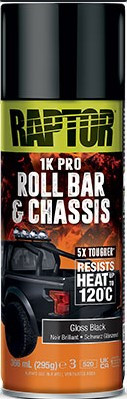 Raptor Roll Bar Och Chassis Färg Blank Svart