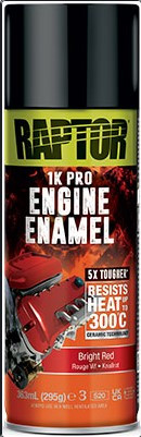 Raptor Engine Block Paint Red