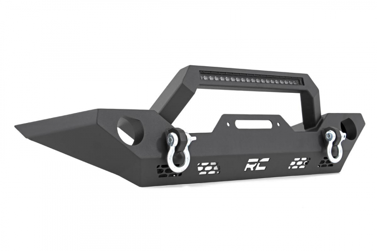 Winch Bumper With Led Bar, JK