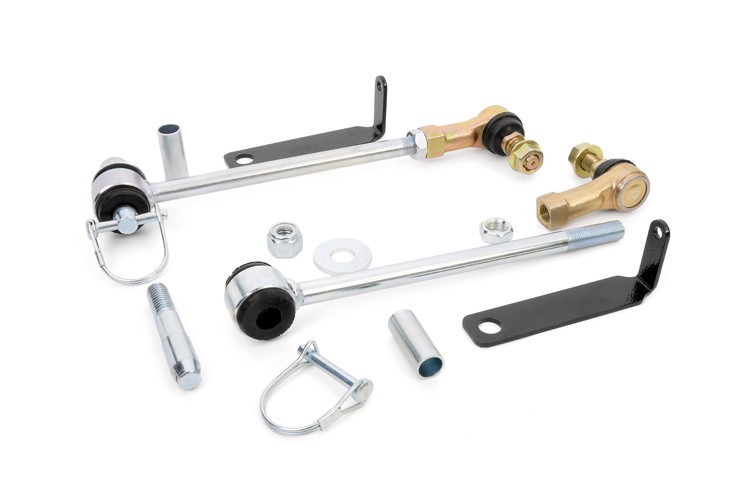 JEEP FRONT SWAY-BAR DISCONNECTS (3-6IN)