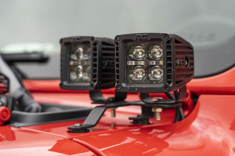 JL quad light with mounts