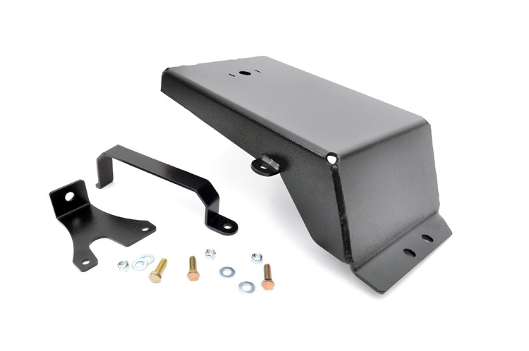 Jeep Wrangler JK EVAP canister skid plate