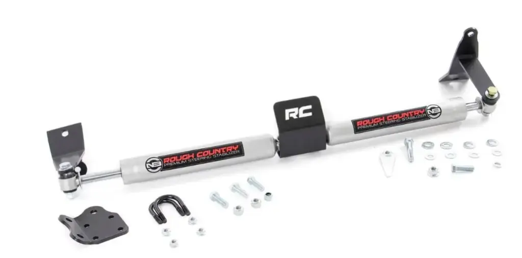 Heavy Duty Dubbelt Styrdämparkit för 2–8" höjning