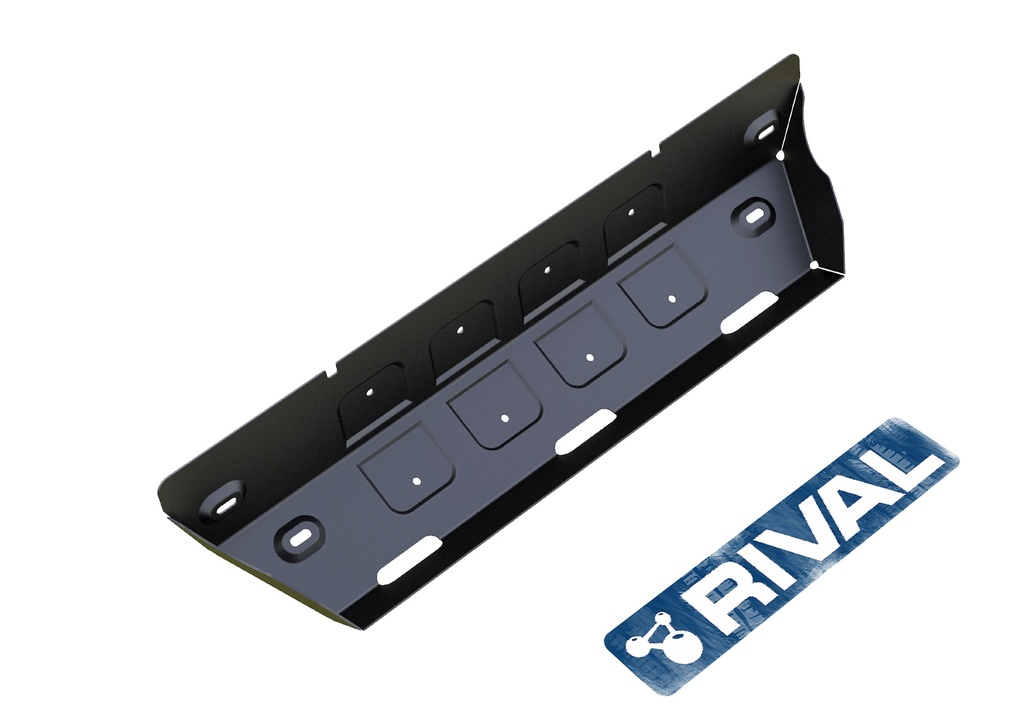 Jeep JK Styrstag skyddsplåt stål 3mm