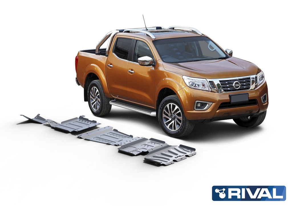 4-pc Underbody protection kit D23 AL 4mm (copy)