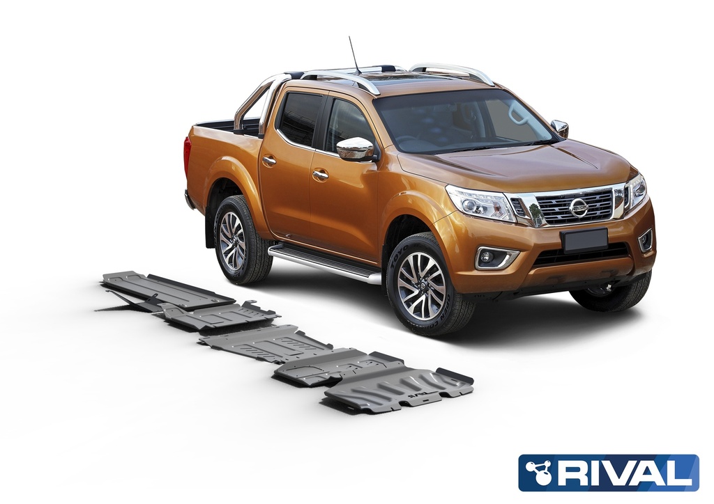 5-pc underredet skydd Kit D23 AL 4mm