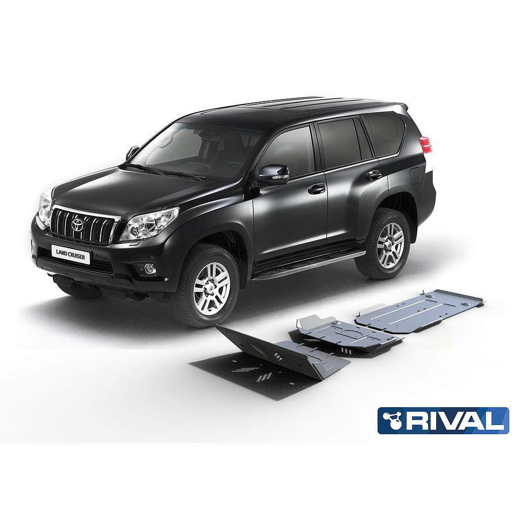 Aluminium Skidplate kit  6 mm J150