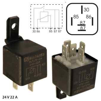 Relä 24V 20A