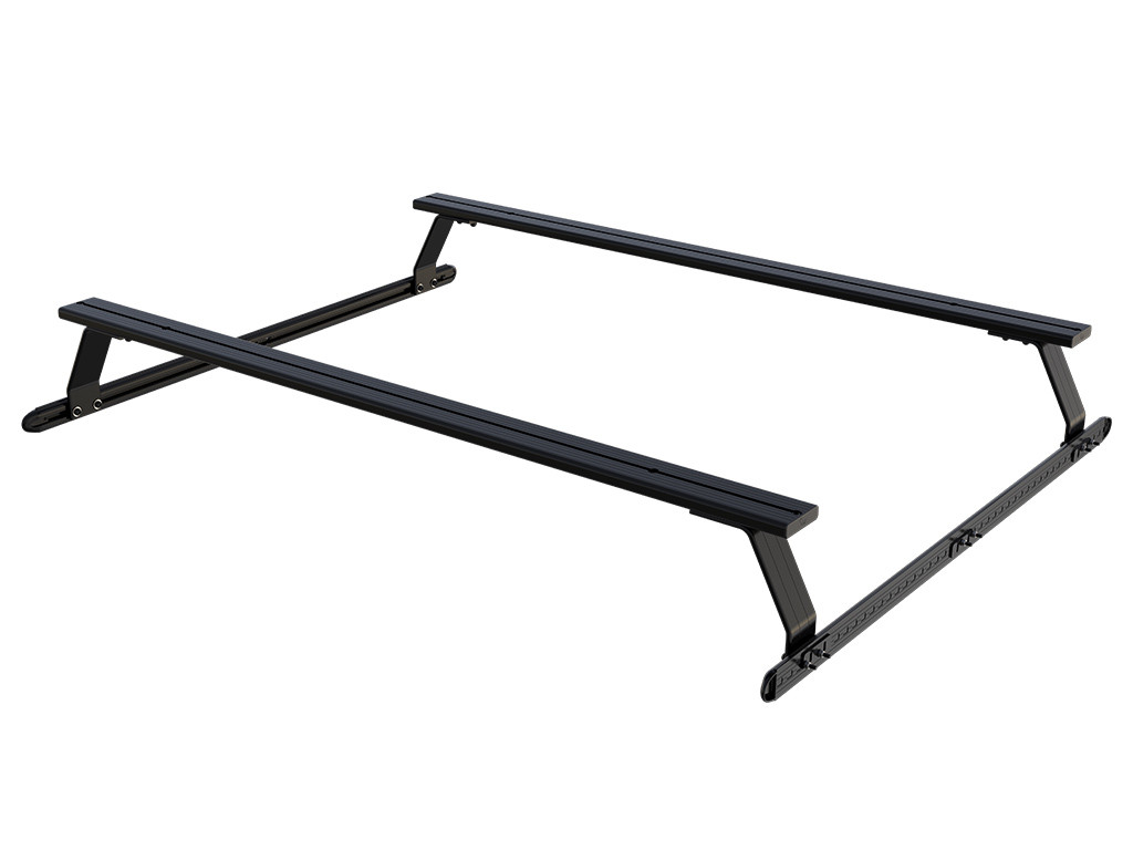 Chevrolet Silverado Crew Cab / Short Load Bed (2007-Current) Double Load Bar Kit - av Front Runner